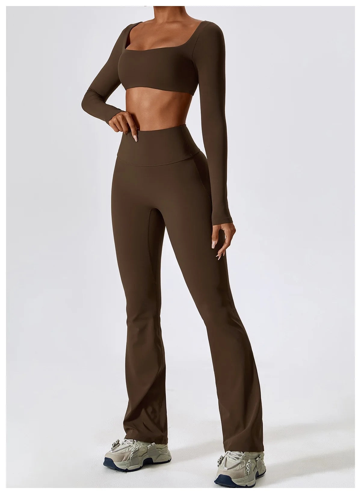 Brown Loungewear Flares